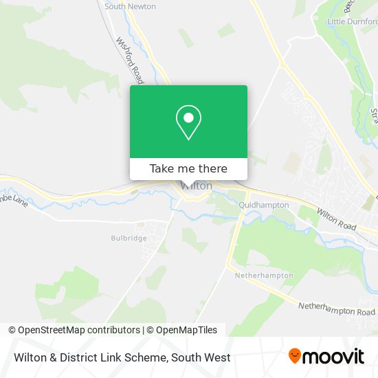Wilton & District Link Scheme map