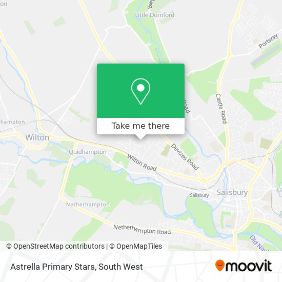 Astrella Primary Stars map