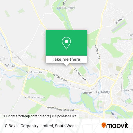 C Boxall Carpentry Limited map