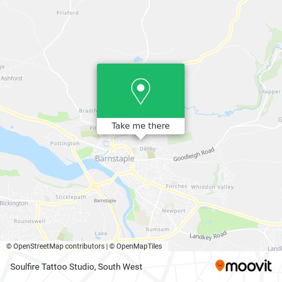 Soulfire Tattoo Studio map