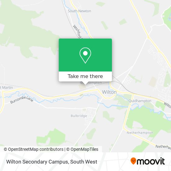 Wilton Secondary Campus map