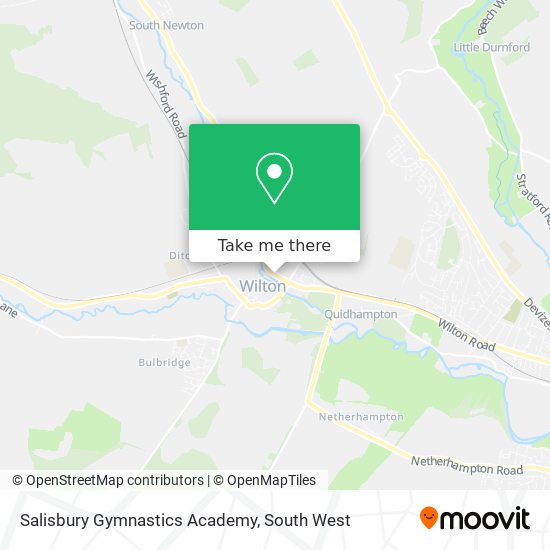 Salisbury Gymnastics Academy map