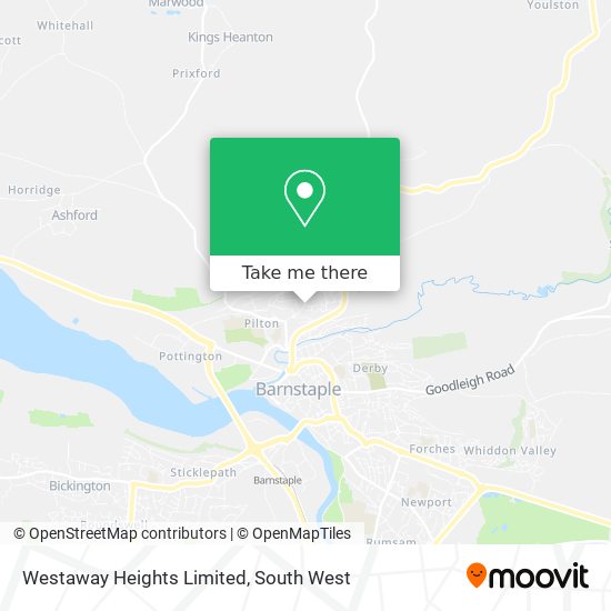Westaway Heights Limited map