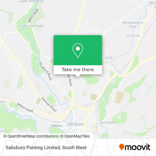 Salisbury Punting Limited map