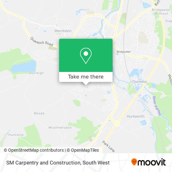 SM Carpentry and Construction map