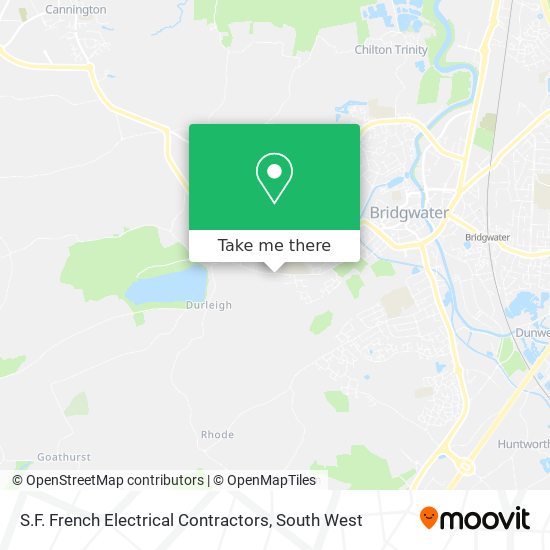 S.F. French Electrical Contractors map