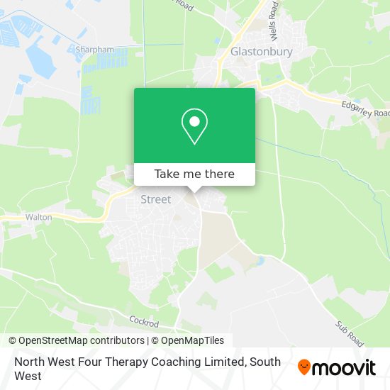 North West Four Therapy Coaching Limited map