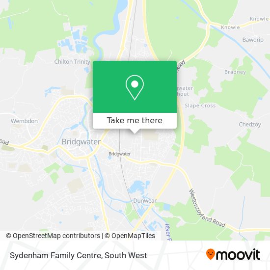 Sydenham Family Centre map