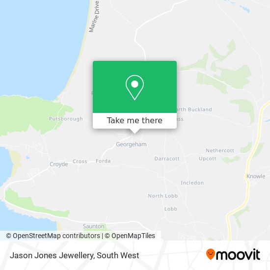 Jason Jones Jewellery map