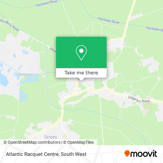 Atlantic Racquet Centre map