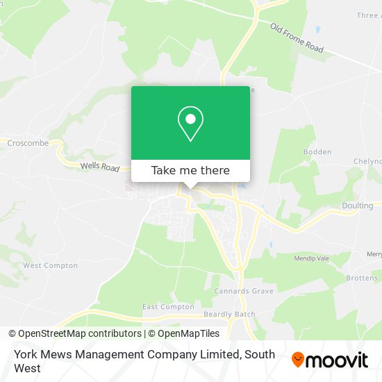 York Mews Management Company Limited map