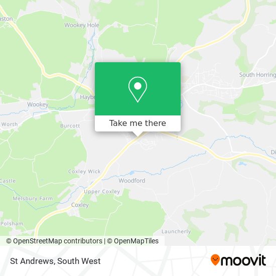 St Andrews map