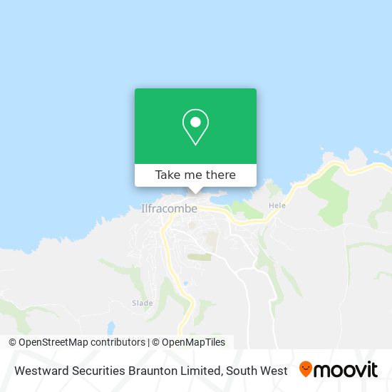 Westward Securities Braunton Limited map