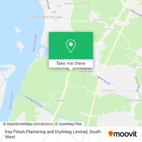 Key Finish Plastering and Drylining Limited map