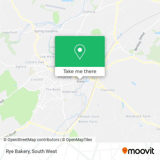 Rye Bakery map