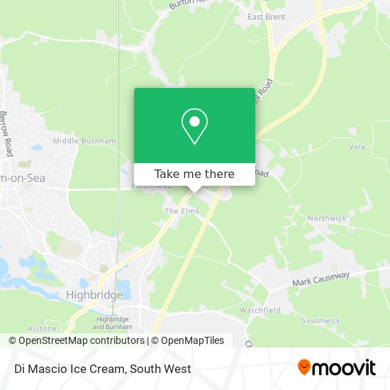 Di Mascio Ice Cream map