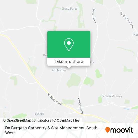 Da Burgess Carpentry & Site Management map