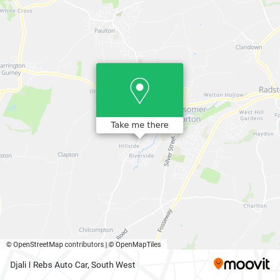 Djali I Rebs Auto Car map
