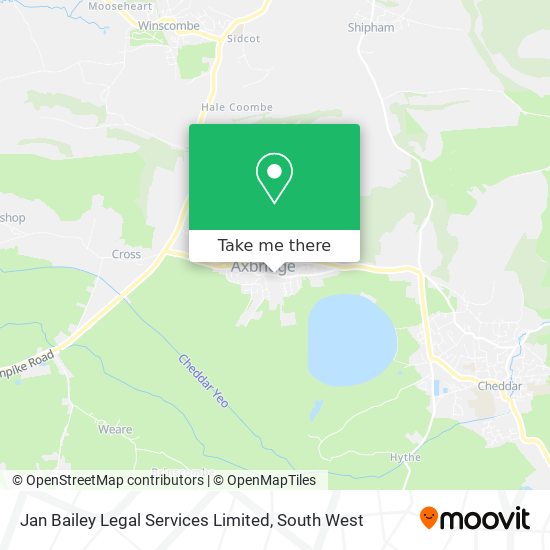 Jan Bailey Legal Services Limited map