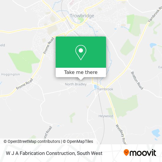 W J A Fabrication Construction map