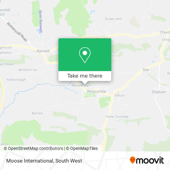 Moose International map