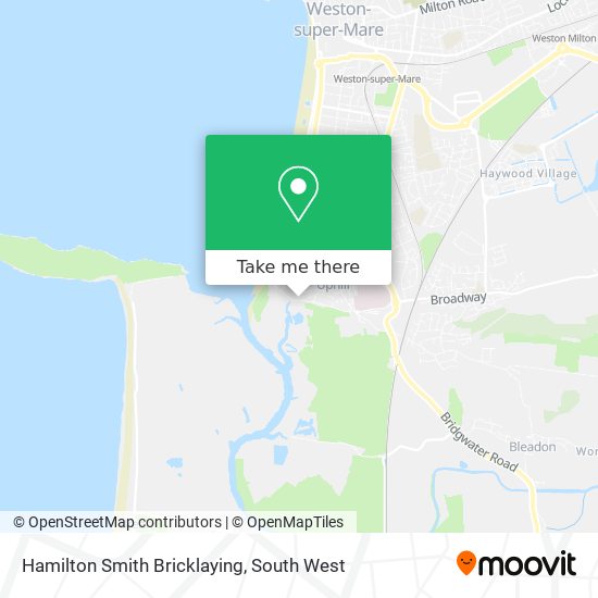 Hamilton Smith Bricklaying map