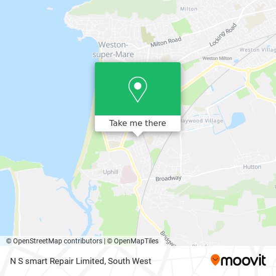 N S smart Repair Limited map