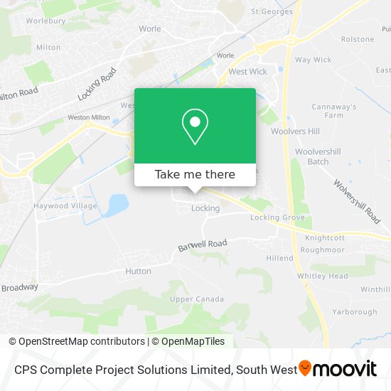 CPS Complete Project Solutions Limited map