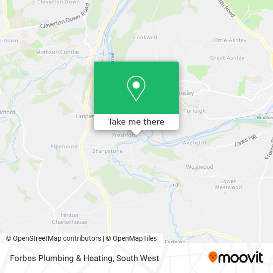 Forbes Plumbing & Heating map