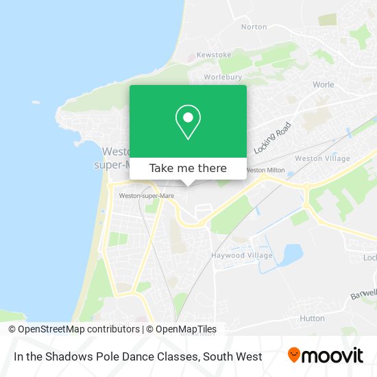 In the Shadows Pole Dance Classes map