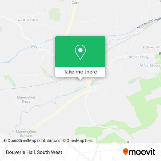 Bouverie Hall map