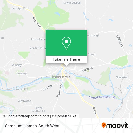 Cambium Homes map