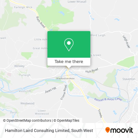 Hamilton Laird Consulting Limited map