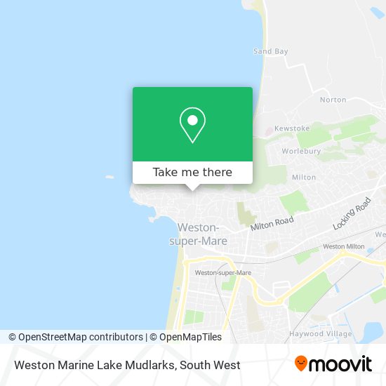 Weston Marine Lake Mudlarks map
