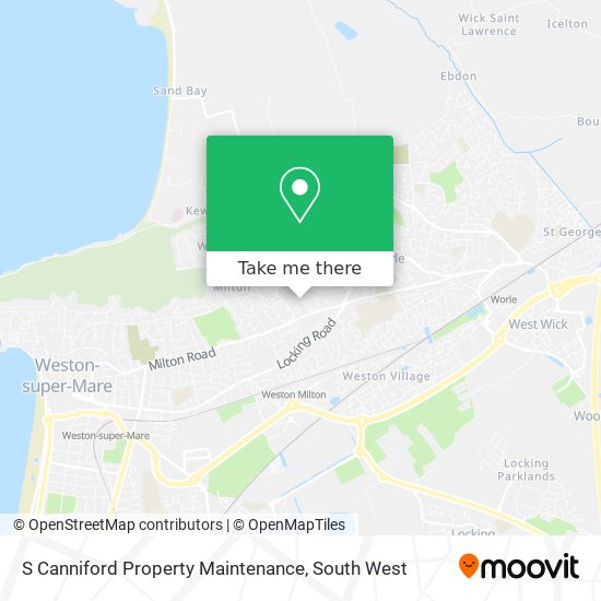 S Canniford Property Maintenance map