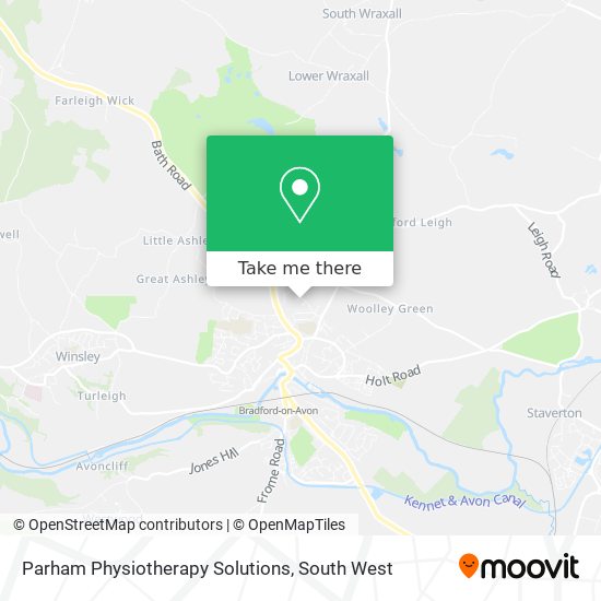 Parham Physiotherapy Solutions map