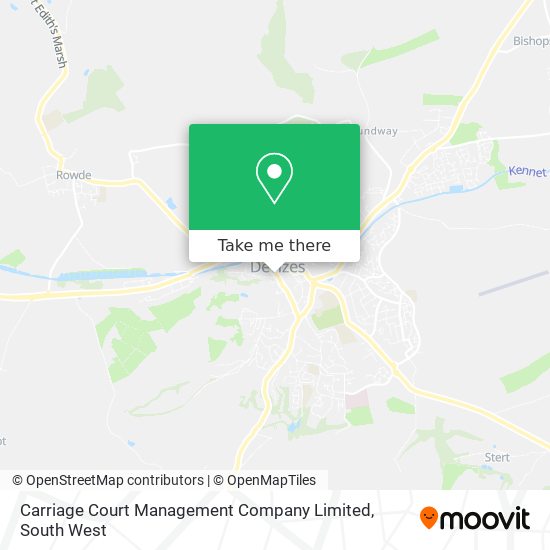 Carriage Court Management Company Limited map