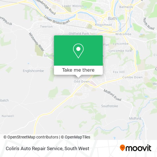 Colin's Auto Repair Service map