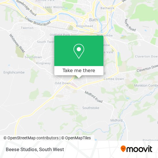 Beese Studios map