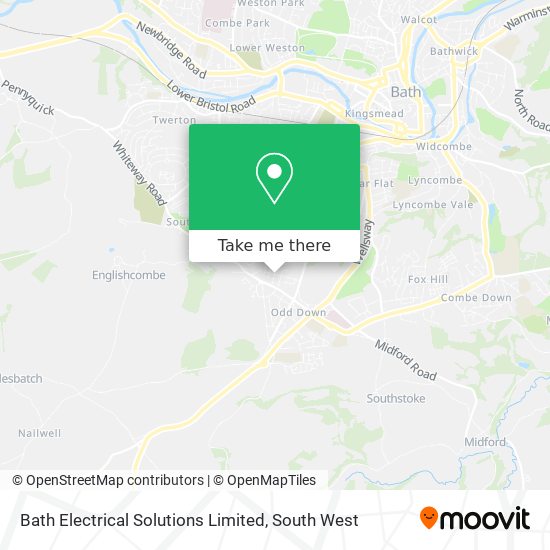 Bath Electrical Solutions Limited map