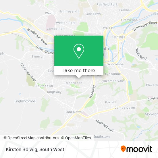 Kirsten Bolwig map