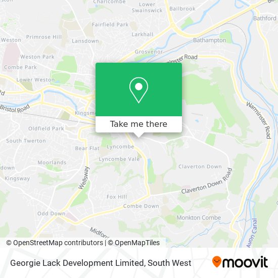 Georgie Lack Development Limited map