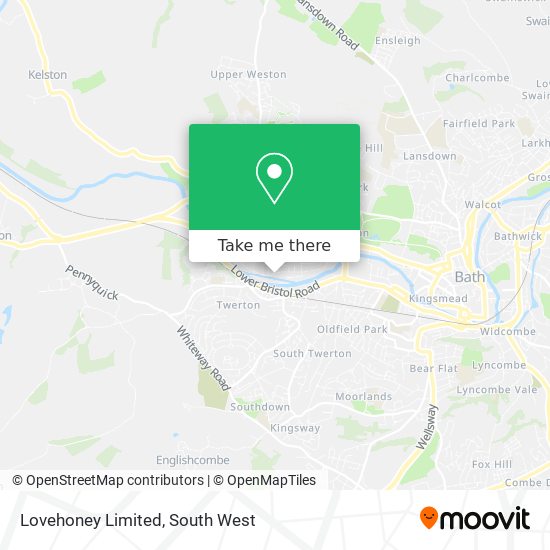 Lovehoney Limited map