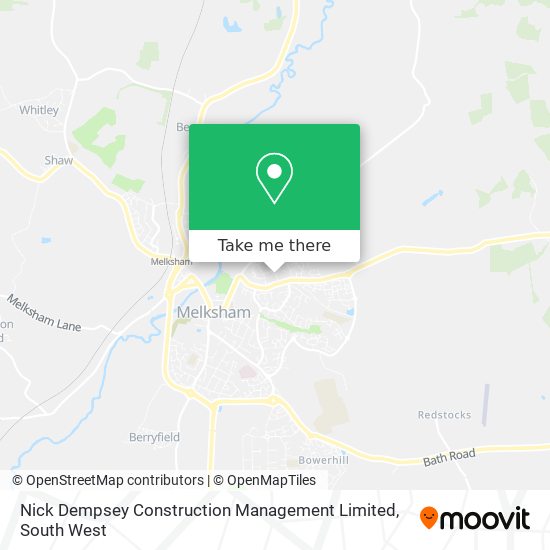 Nick Dempsey Construction Management Limited map