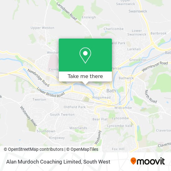 Alan Murdoch Coaching Limited map