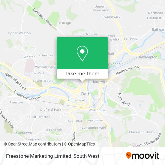Freestone Marketing Limited map