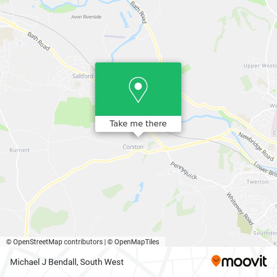 Michael J Bendall map