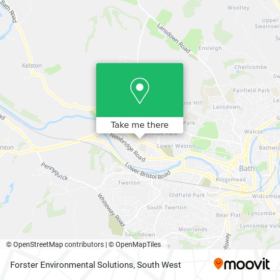 Forster Environmental Solutions map