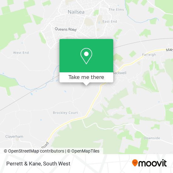 Perrett & Kane map
