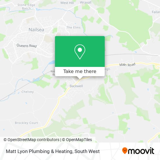 Matt Lyon Plumbing & Heating map